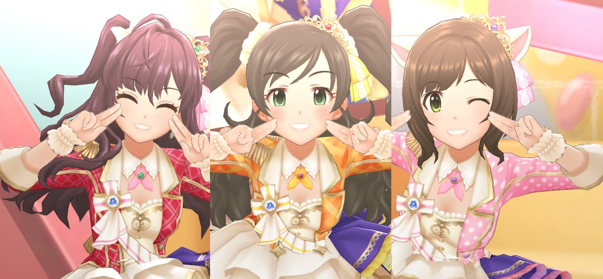 Paradise Trippers 
 #一ノ瀬志希 
 #野々村そら 
 #前川みく 
  #デレステスクショ夜の1枚