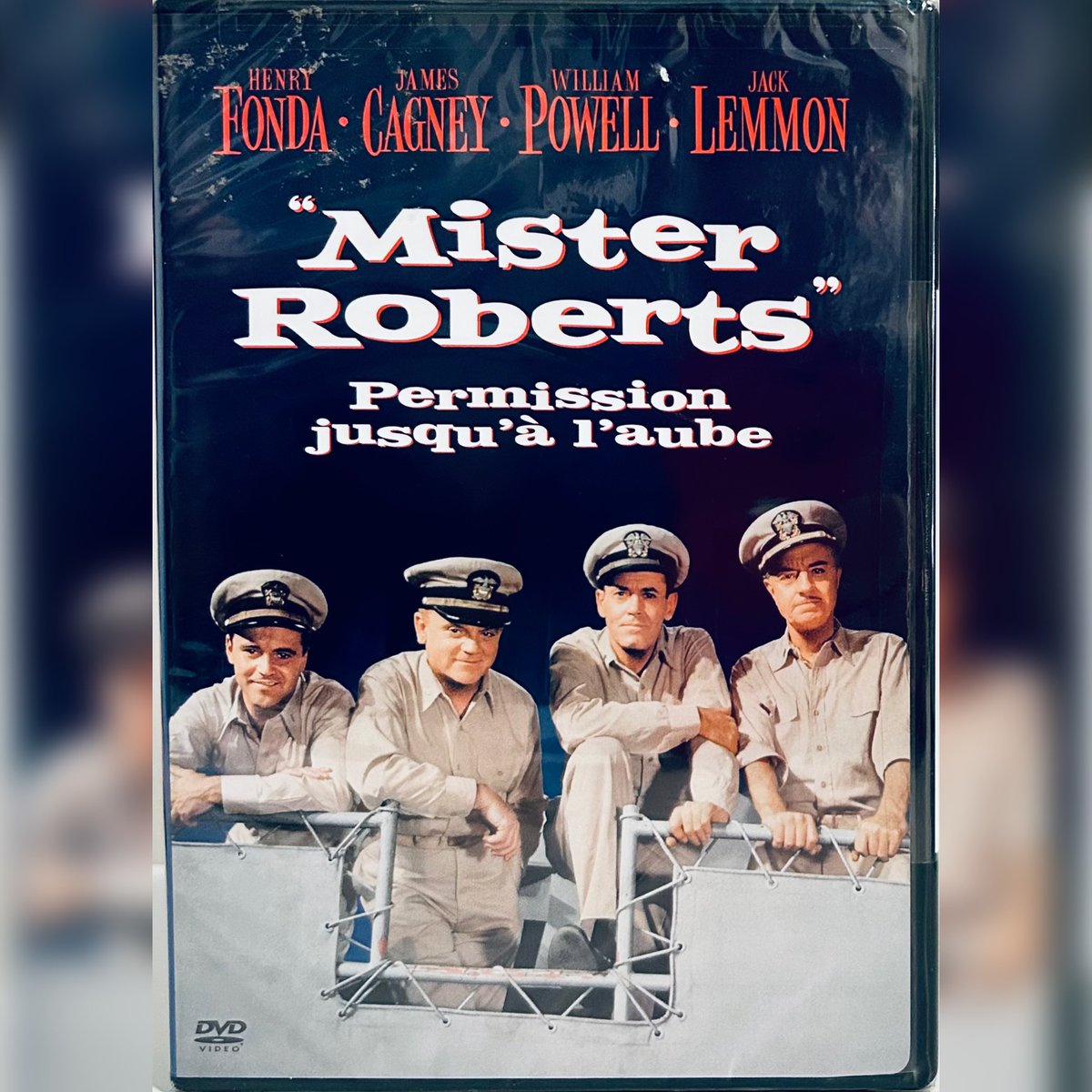 #NewArrival! Mister Roberts (DVD 1955) Colour Comedy/War Studio Stamp, Henry Fonda Brand NEW

rareflicksplus.com/product-page/m…

#checkitout #MisterRoberts #50s #50sMovies #Colour #Comedy #War #WarMovie #StudioStamp #HenryFonda #BrandNEW #DVD #DVDs #PhysicalMedia #Flashback