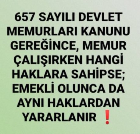 #MemurEmeklisiSandıktanSeslendi 375/40 'la  ayrıştılan hakkımızın verilmesini istiyoruz.