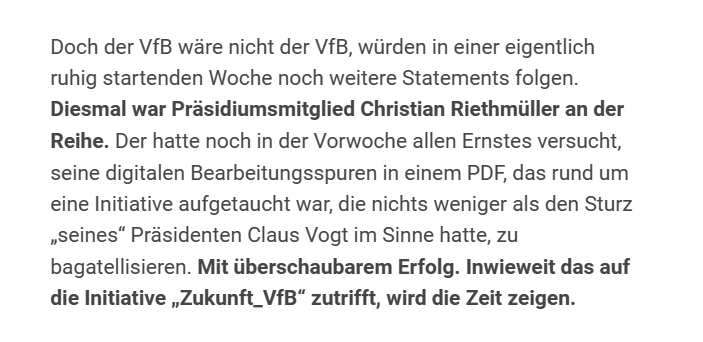 Es wurde mal wieder ein digitaler RUNDBRIEF verschickt. Wollt Ihr zukünftig immer freitags um 1100 wie bereits 7761 andere #VfB-Fans in eurem Postfach haben? Dann hier anmelden: stuttgarter-nachrichten.de/inhalt.vfb-stu…