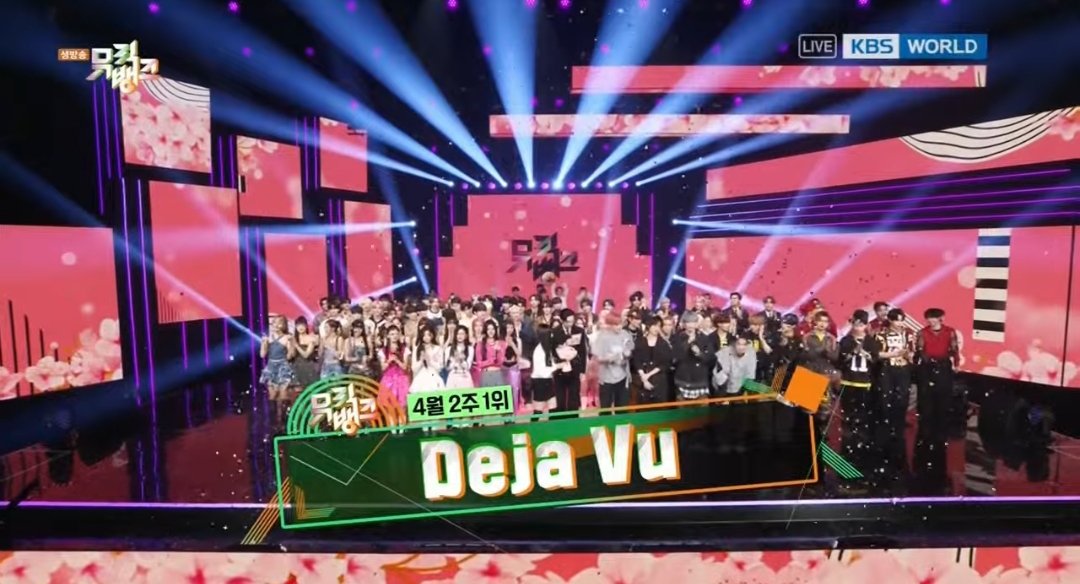 .@TXT_members ‘Deja Vu’ has won its Third win on Music Bank today. 🎉 DEJA VU 3RD WIN #DejaVu3rdWin #TXT23rdwin