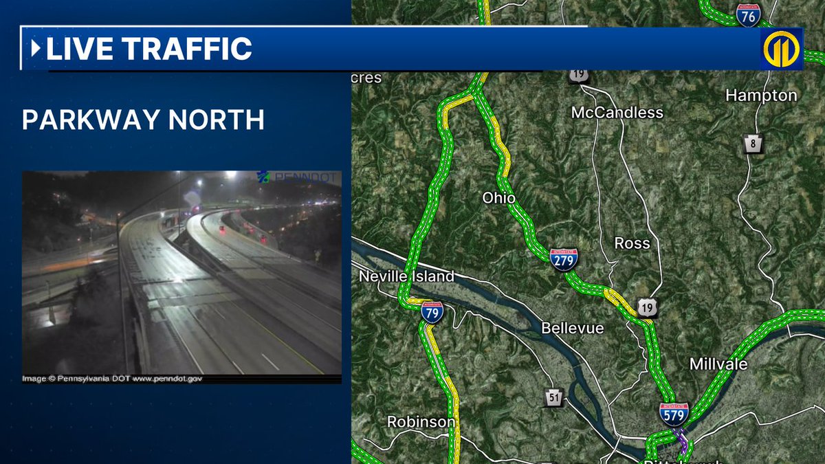 HOV LANES WILL NOT OPEN on the Parkway North, for the Friday Morning Commute. #WPXITraffic #PittsburghTraffic #WPXI wpxi.com