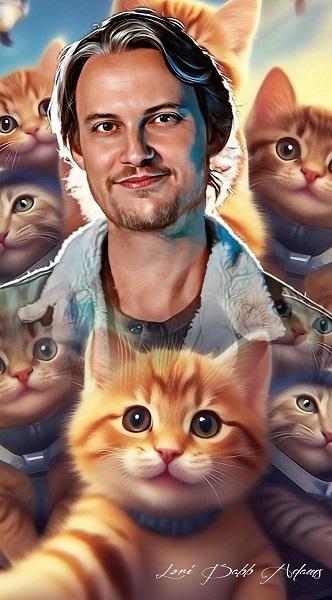 babb_adams's tweet photo. Happy Tim Foust Friday!
All the "cool cats" want a selfie with Tim!
#TFF #HFFanart #photoedit #DontChaKnow?
Click on pic to see full image. https://t.co/ME4951iUIo