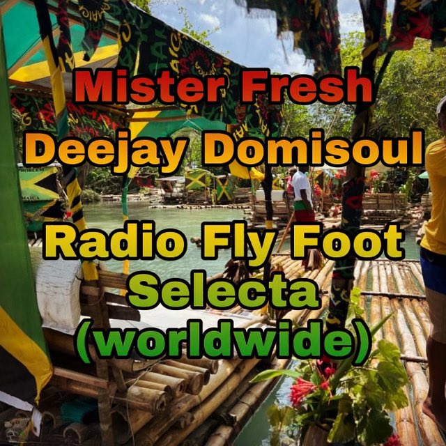 Retrouvez nous ce soir en direct de Marseille 18:00 à 21:00 sur Radio Fly Foot Selecta . Masters of black music Avec un « Fresh » Mix (One love) Avec toutes les nouveautés de la semaine + Franck Biyong. Et bien sur King Deejay Domisoul Master Of Black Music 🎤🎧🎸🎙🇯🇲🫶🏻🤘🏾💎🪩