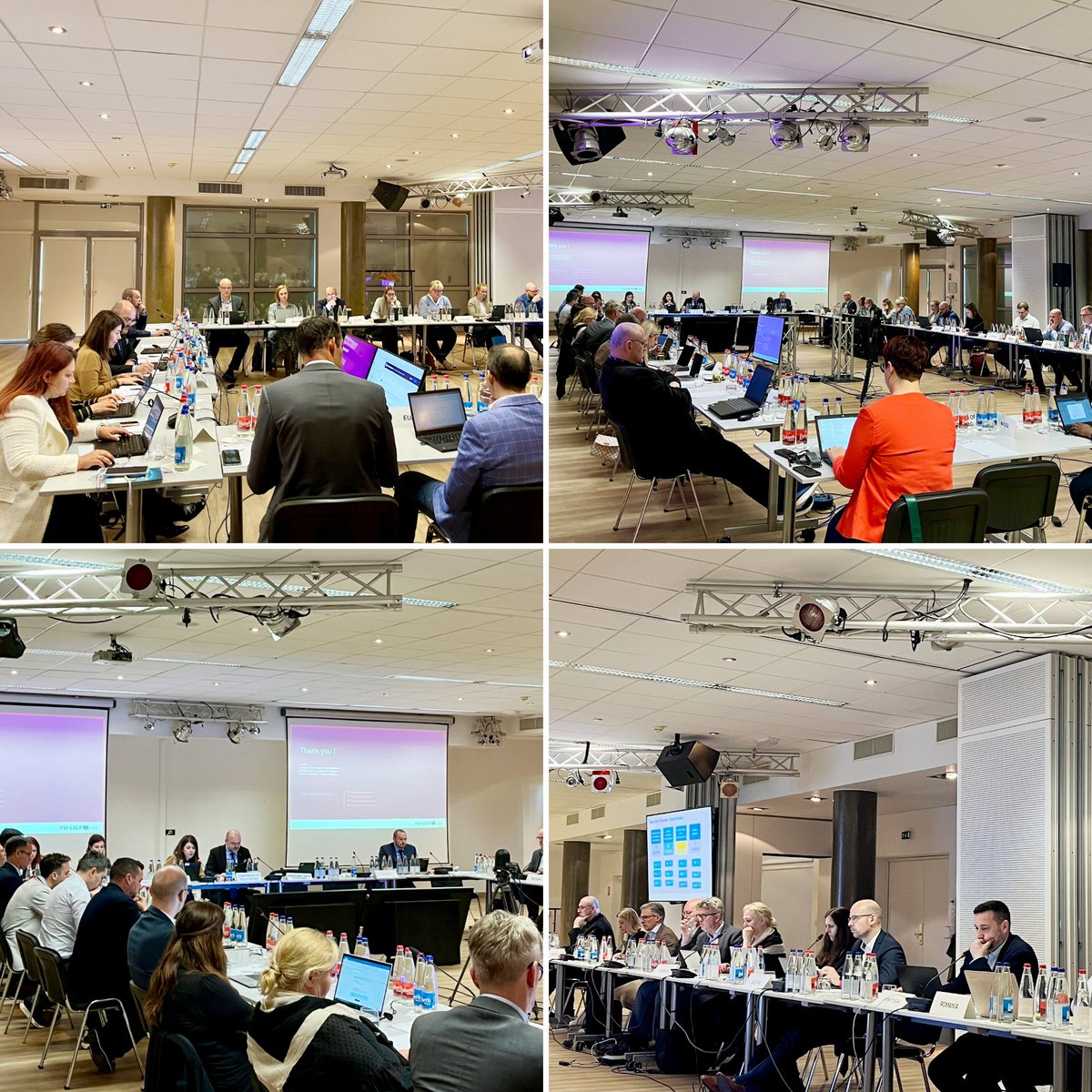 📌Update from the #EES Advisory Group meeting: Progress on the Entry/Exit System is solid, core technical tests done, Member States on board, and prep for autumn launch in full swing. 🚀Let's keep the momentum going for a smooth rollout. #StrongerTogether for #SaferEurope