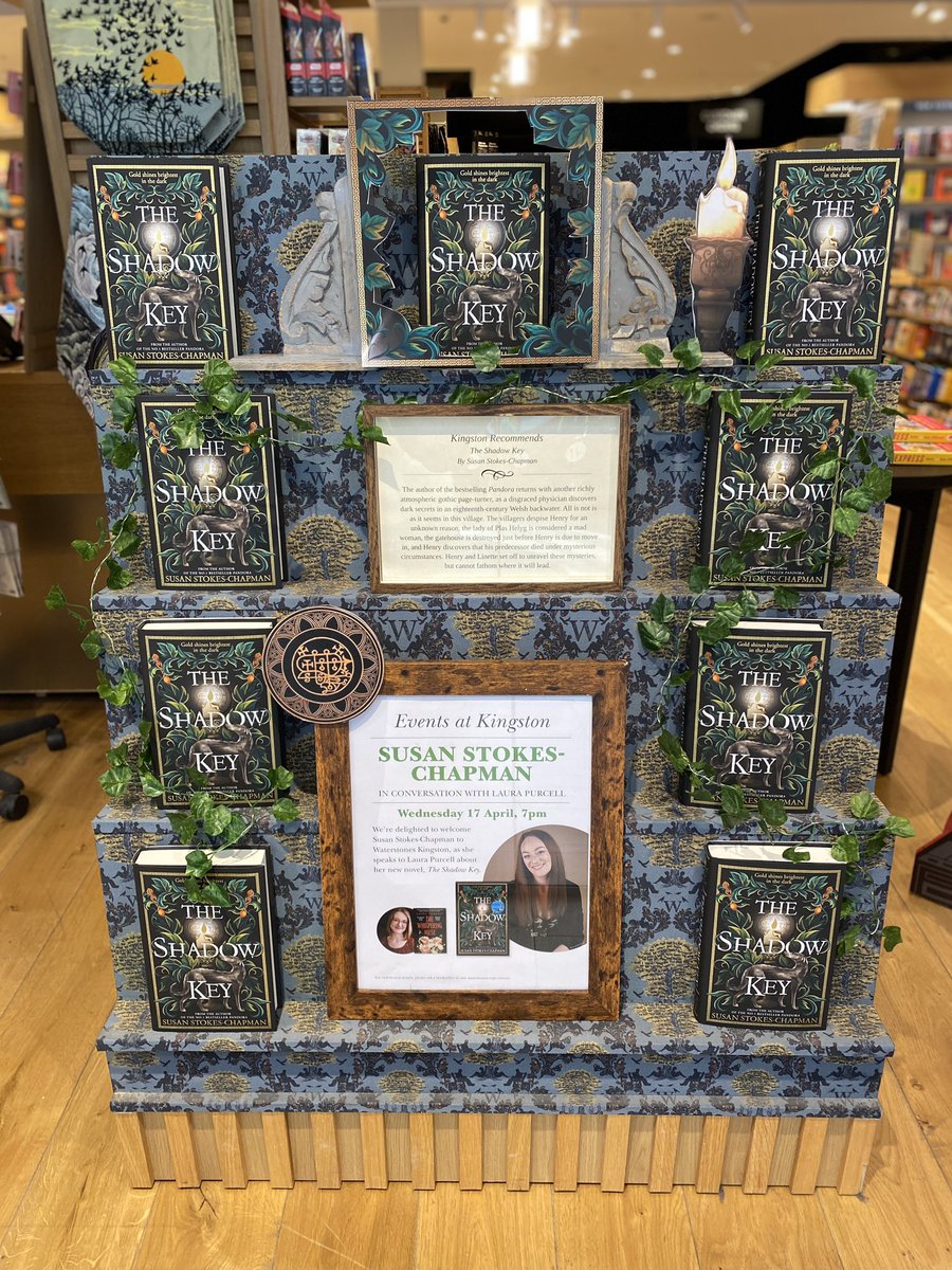 The Gothic page-turner everyone MUST read now. 

We cannot wait for Susan to join us in-store next week for her event with Lura Purcell, to discuss the amazing The Shadow Key.
#susanstokeschapman #laurapurcell