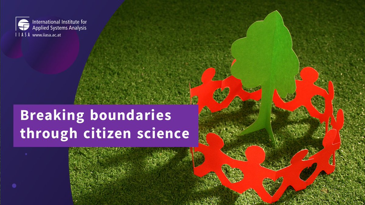 #CitizenScience continues to create opportunities for science to be taken to the next level 🦾 allowing researchers like @dilekfraisl1 at IIASA and globally 🌍 to engage diverse communities in projects and help monitor the @SDGoals. Read more 👉 iiasa.ac.at/blog/apr-2024/…