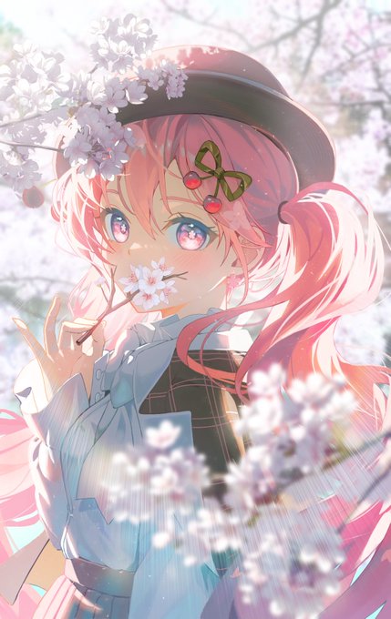 「桜ミク 花」の画像/イラスト/ファンアート(新着)