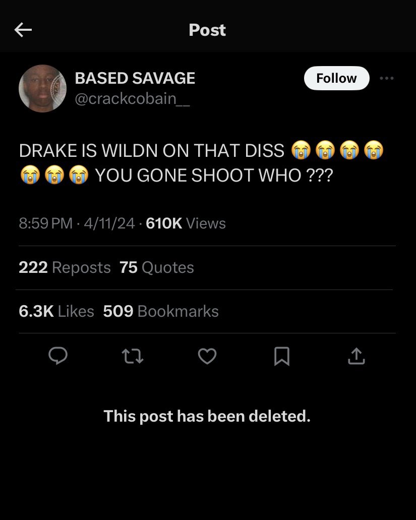 DrewMoneyADub's tweet photo. @crackcobain__ @crackcobain__ we need 2 chat https://t.co/g0ISaCMD65