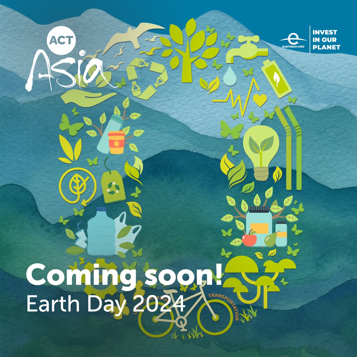 We're ready! 🌏 ACTAsia and our Caring for Life Education programme proudly support Earth Day 🌏 This year we'll be introducing the concept of ZERO waste to our tool kits and lesson plans 🌏 Last year's activities here: tinyurl.com/uvxkpumt