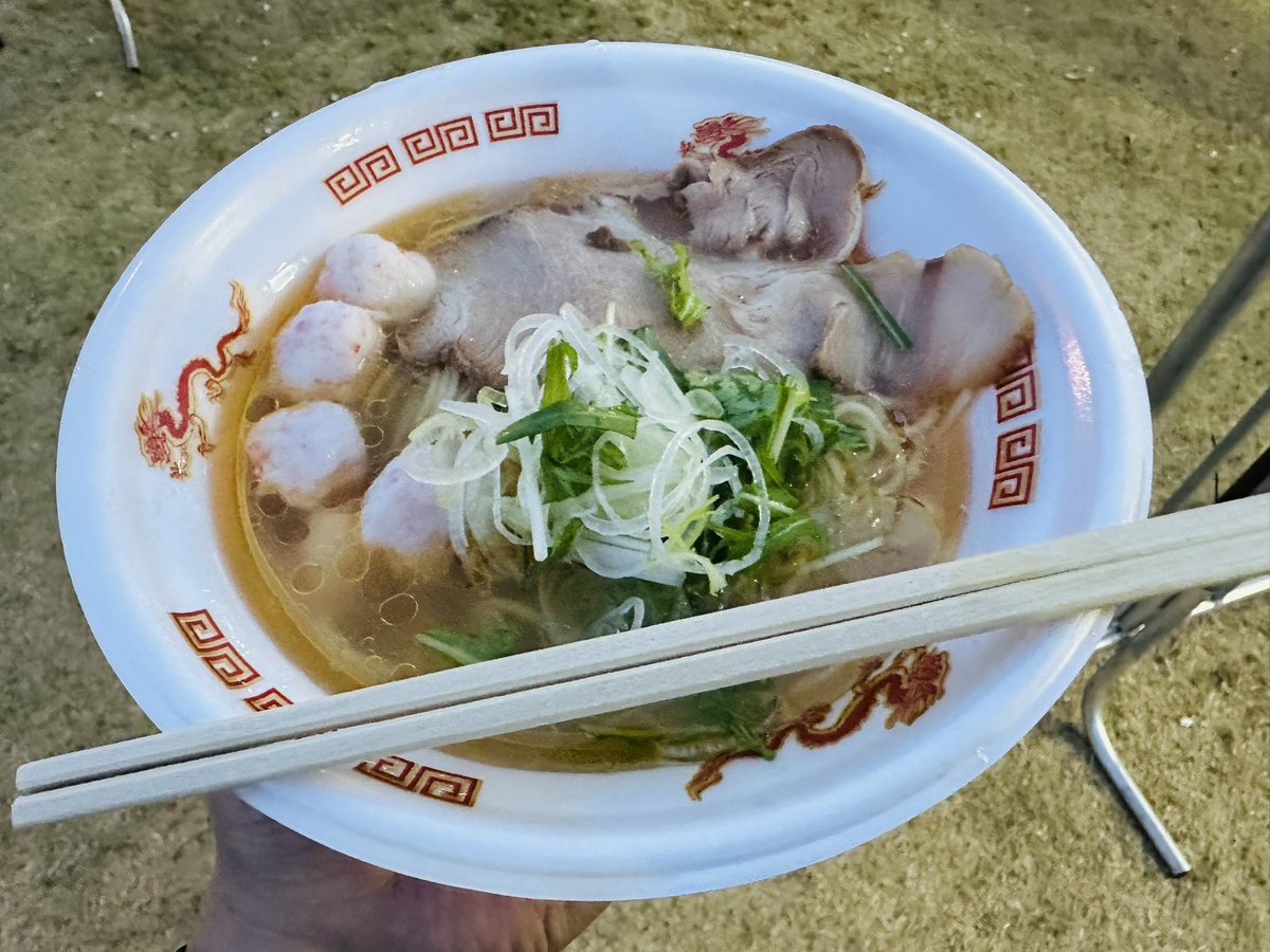 3件目  麺処想と麺家たけ田
ズワイ蟹と鶏の濁り塩そば🍜
これが1番美味しかった😋