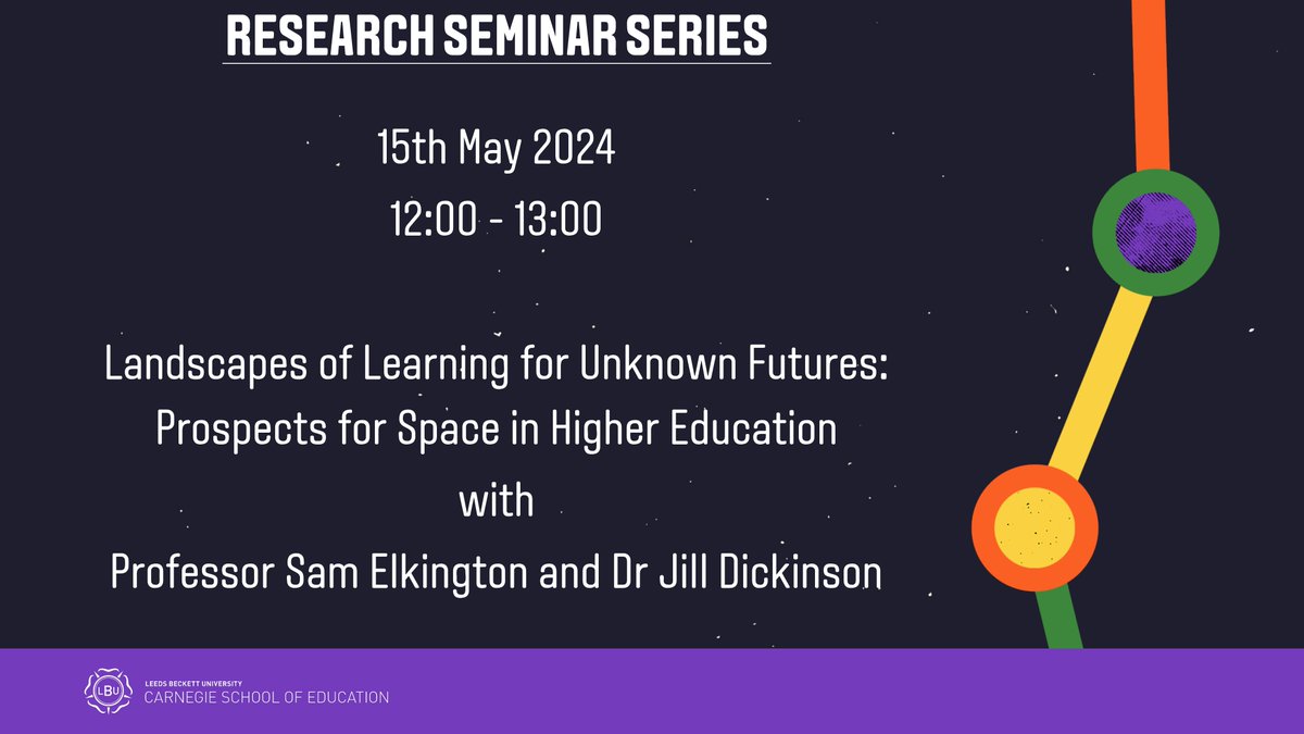 In this session, we unpack the principal findings that emerged from a Symposia Series hosted by the Society for Research into Higher Education and draw together key learning and emergent themes. Register here to attend: ow.ly/6sT650ReOmv @Jill_Dickinson1