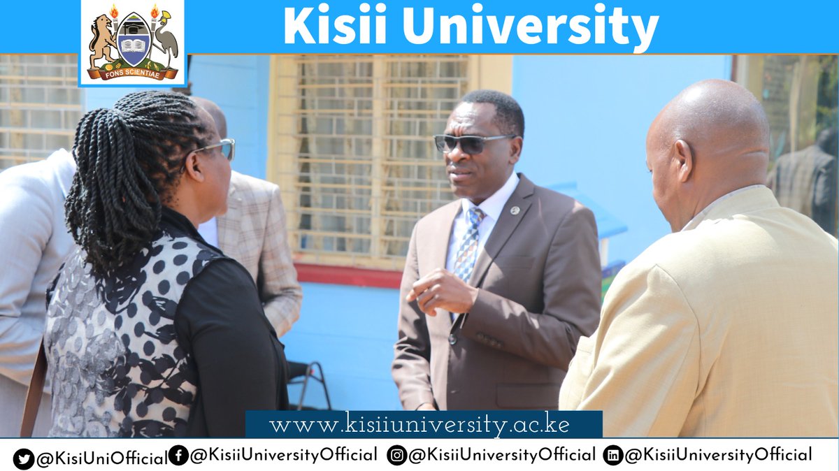 The VC hosted the Kisii Press Club discussing ways to provide opportunities for our media students to benefit from its mentorship programs. This will provide a bridge of ascension for our graduating media classes to find a soft landing as they enter the market #KisiiUniversity
