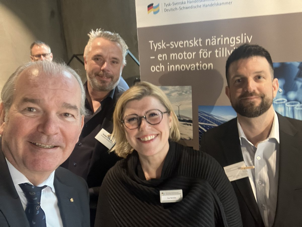 I Malmö på ”Exportboost Tyskland” med @TyskSvenskaHK och Exportcenter Skåne - och 60 exportsugna svenska bolag! #SverigeKraftsamlar #TeamSweden regeringen.se/utrikeshandels…