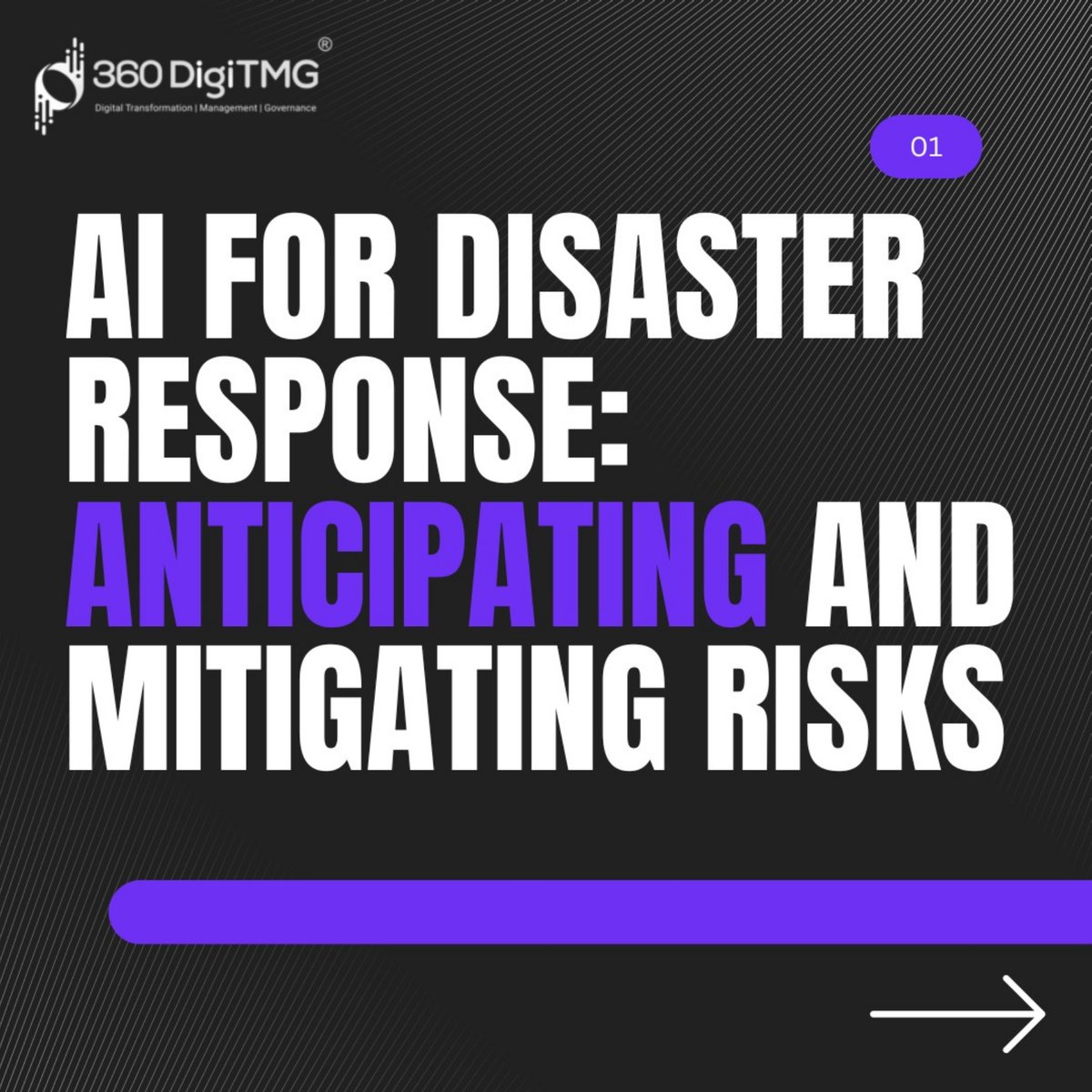 Empowering disaster response with AI: Predicting and preemptively addressing risks to minimize impact.

#AI #HumanIntelligence #NeuralNetworks #Technology #Innovation #FutureTech #360DigiTMGmalaysia (1/9)