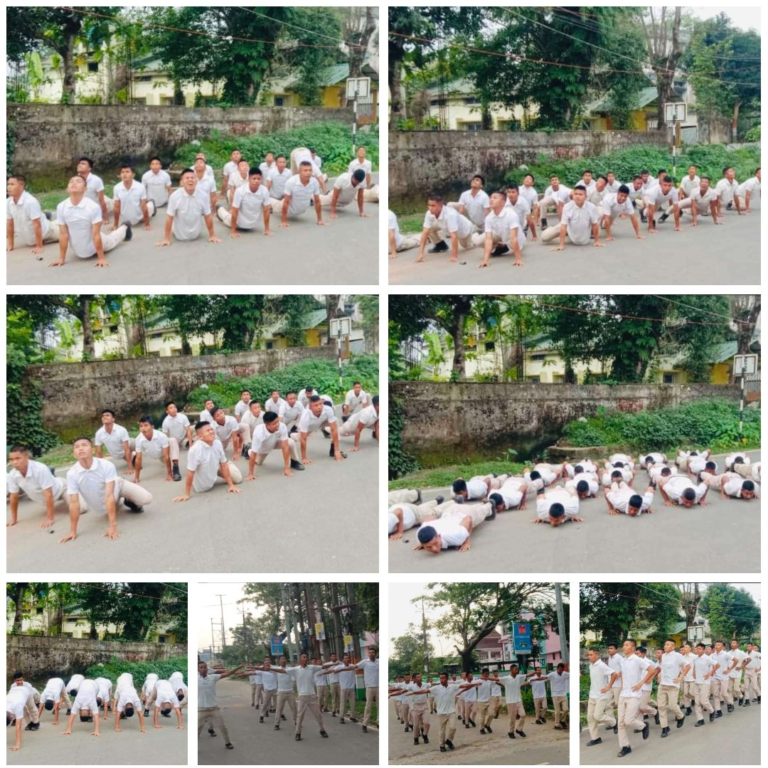 PT today morning. #HealthIsWealth @CMOfficeAssam @gpsinghips @DGPAssamPolice @assampolice @KangkanJSaikia