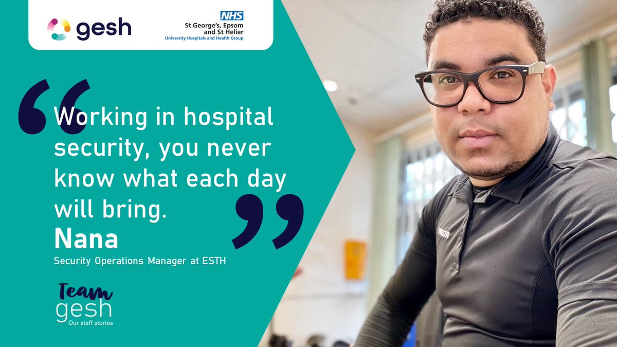 💬 “I enjoy helping patients with mental health needs. I make sure I build a rapport with them by taking the time to listen, so they understand I’m here to help.' Meet Nana Jenkins, Security Operations Manager, who is our #Teamgesh staff story ❤️ epsom-sthelier.nhs.uk/news/our-staff…