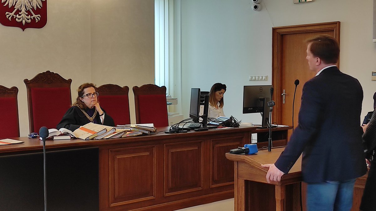 Generał od wywózek Andrzej Jakubaszek zeznaje przed sądem w sprawie śmiertelnego wypadku z mają ubiegłego roku.