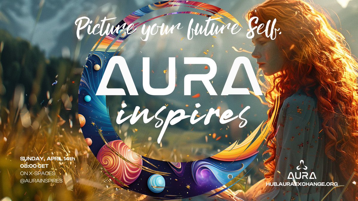 💫What are you thinking when you gaze into the far

💫Are you dreaming?

💫Or do you actually know exactly how you want it to be?

💫x.com/i/spaces/1gqGv…

💫 <a href="/AuraInspires/">+Aura Inspires</a> #Ep7 picture your future Self, April 14th 8:00 Am CET 

#LawOfAttraction #mindset #mentalhealth
