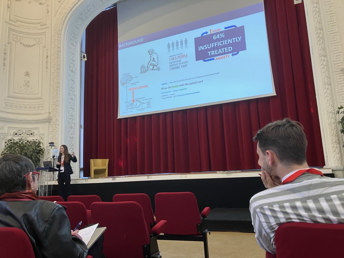Great start of the annual symposium of the French pain research network in angel bay city of Nice ! With keynote speakers  ⁦@bannister_lab⁩ and Tor Wager ! ⁦<a href="/euridol/">EURIDOL Graduate School of Pain</a>⁩