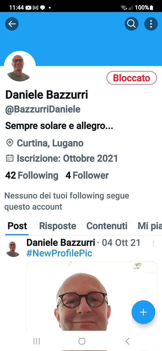 Segnalate e bloccate questo coglione fascista. Grazie.