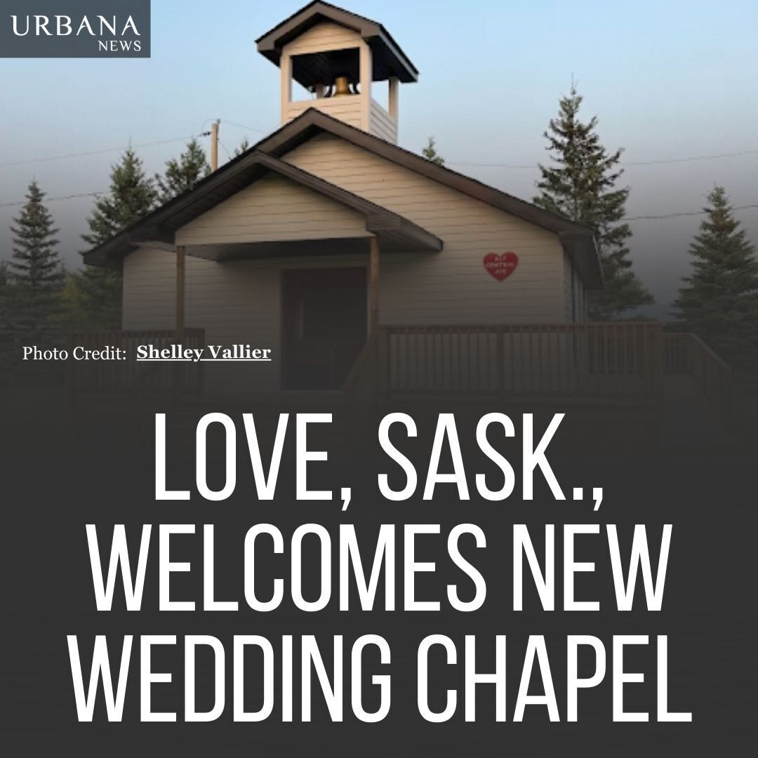 Love, Saskatchewan, constructs a wedding chapel to honor its name. Mayor aims to boost tourism with a unique historical venue

Tap on the link to know more:
urbananews.ca/love-sask-welc…

#urbananews #newsupdate #canada #LoveSaskatchewan #WeddingChapel #TouristDestination