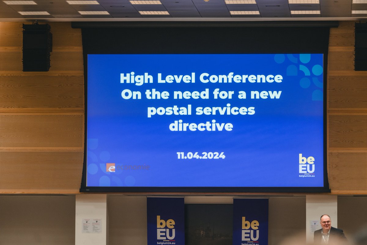 It was my great pleasure to speak at the @EU2024BE's High-Level Post & #eCommerce Conference in Brussels. In the context of rapid #DigitalTransformation & changing customer needs, the importance of dialogue & knowledge-sharing on postal regulatory reform cannot be overestimated.