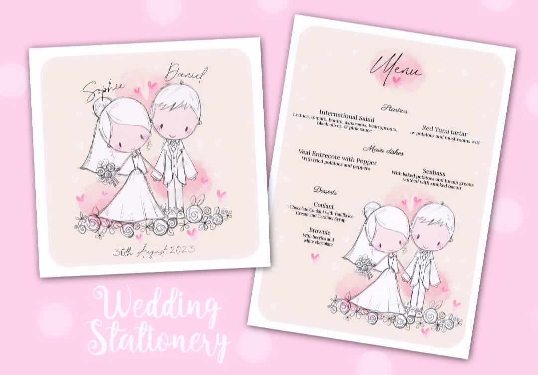 Wedding stationery available to order over on etsy #weddingseason