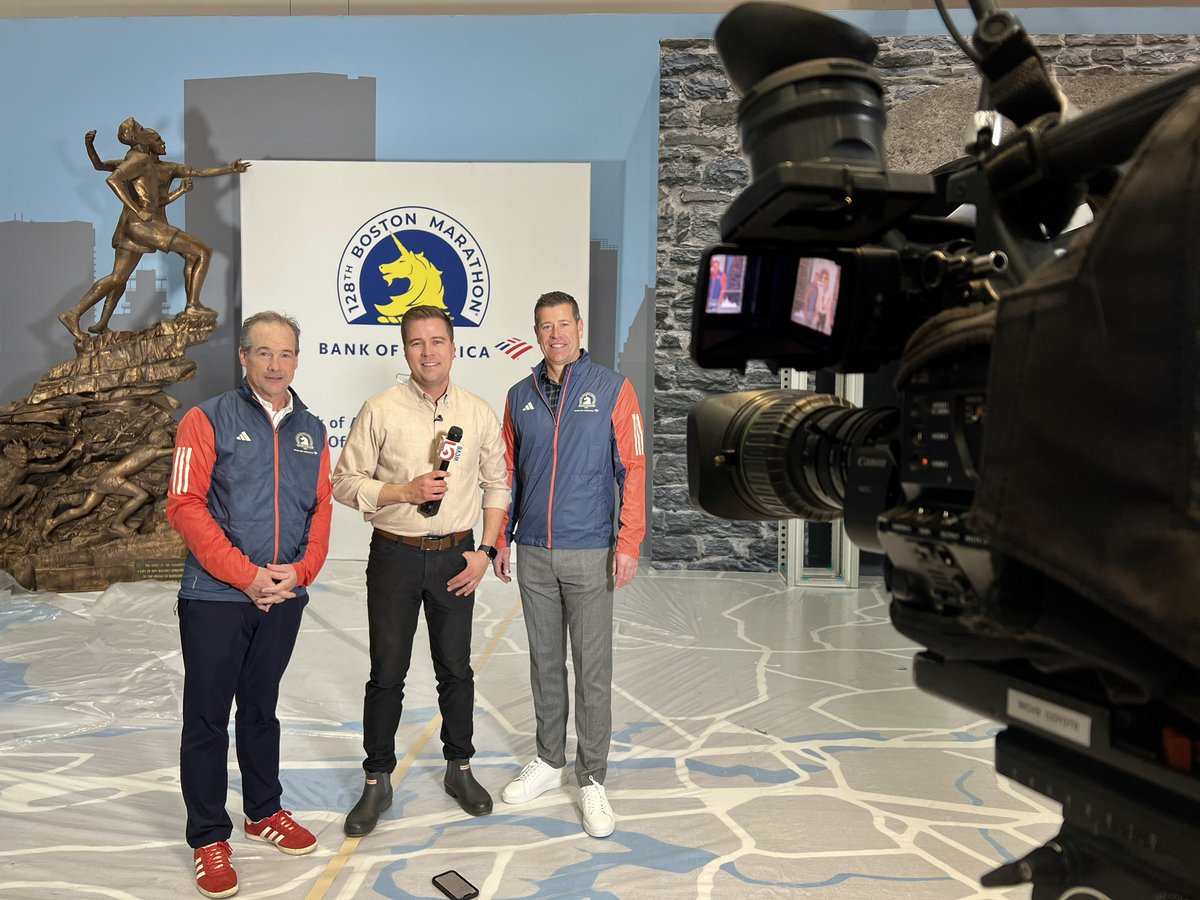Live at the <a href="/BankofAmerica/">Bank of America</a> Boston Marathon Expo at the Hynes Convention Center all morning! <a href="/MattReedNews/">Matt Reed (BSKY: @mattreednews.com)</a> shows us the swag you can grab and the marathon fanfare starting at 11am! <a href="/bostonmarathon/">Boston Marathon</a> <a href="/WCVB/">WCVB-TV Boston</a>