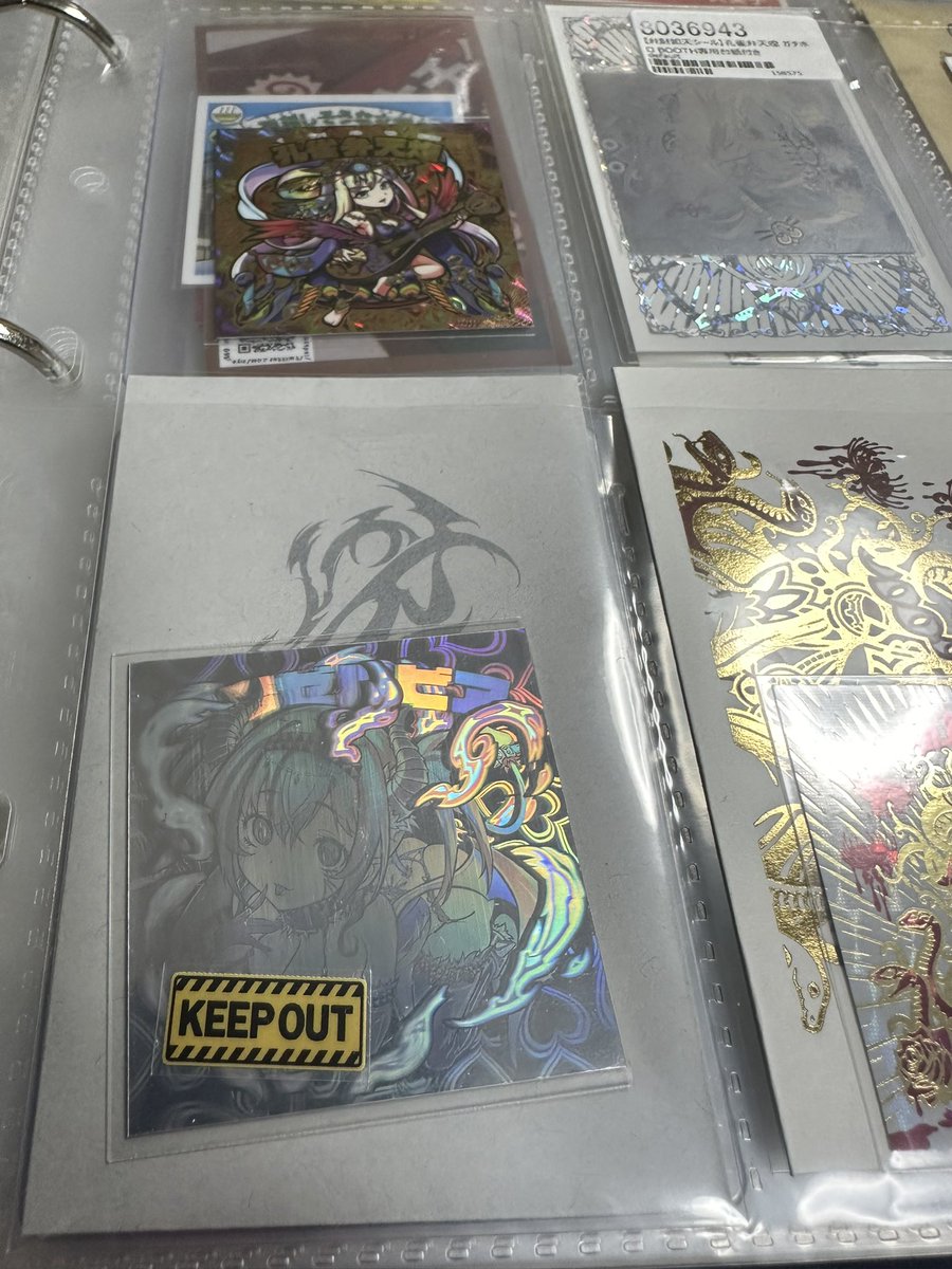 妖魔ゼルビア ホロ シール Burning rockt works ちぎり 【公式通販】