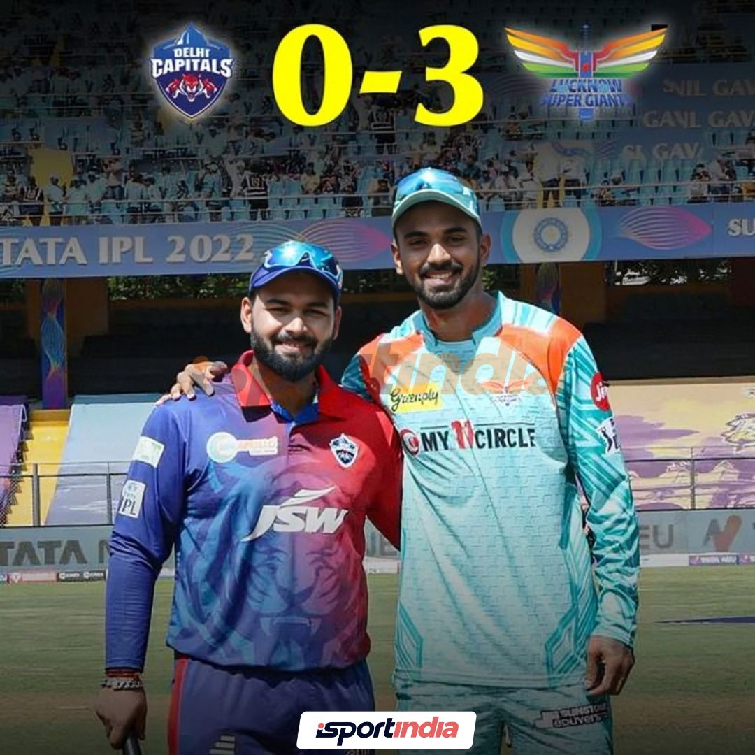 Delhi Capitals have yet to secure a victory against Lucknow Super Giants in the IPL. Do you think Delhi will break this streak? #DelhiCapitals #IPL2024 #LSG #Cricket #Cricketupdates #Isportindia