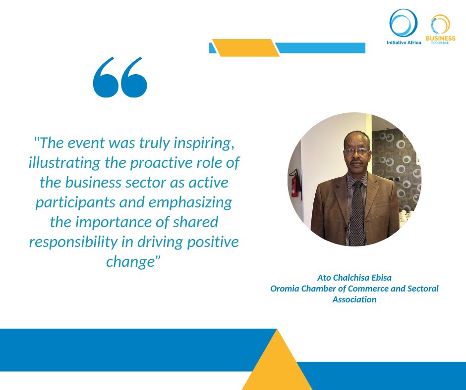 Curious to know what the participants had to say after the thought-provoking forum discussion organized by Initiative Africa on Business Engagement in the Upcoming National Dialogue?
Here are their compelling insights
#InitiativeAfrica #NationalDialogue #BusinessEngagement 
#BfP