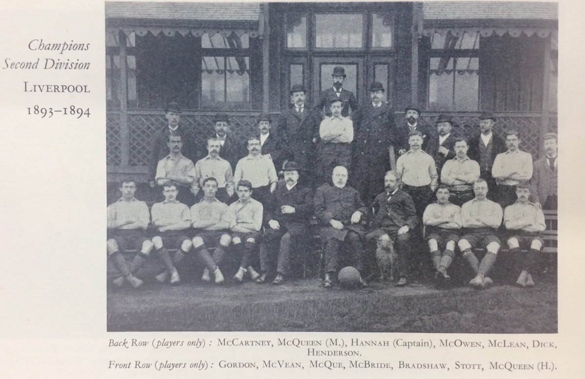 #OTD in 1894, Aston Villa ended the season as First Division Champions with a 3-1 home win against Forest – Liverpool topped the Second Division after beating Burslem Port Vale 2-1 @AndrewUllah @AvfcArchive @B6Nigel @FortressPark @angiesliverpool @brazilegend10 @ShanklysBoys1