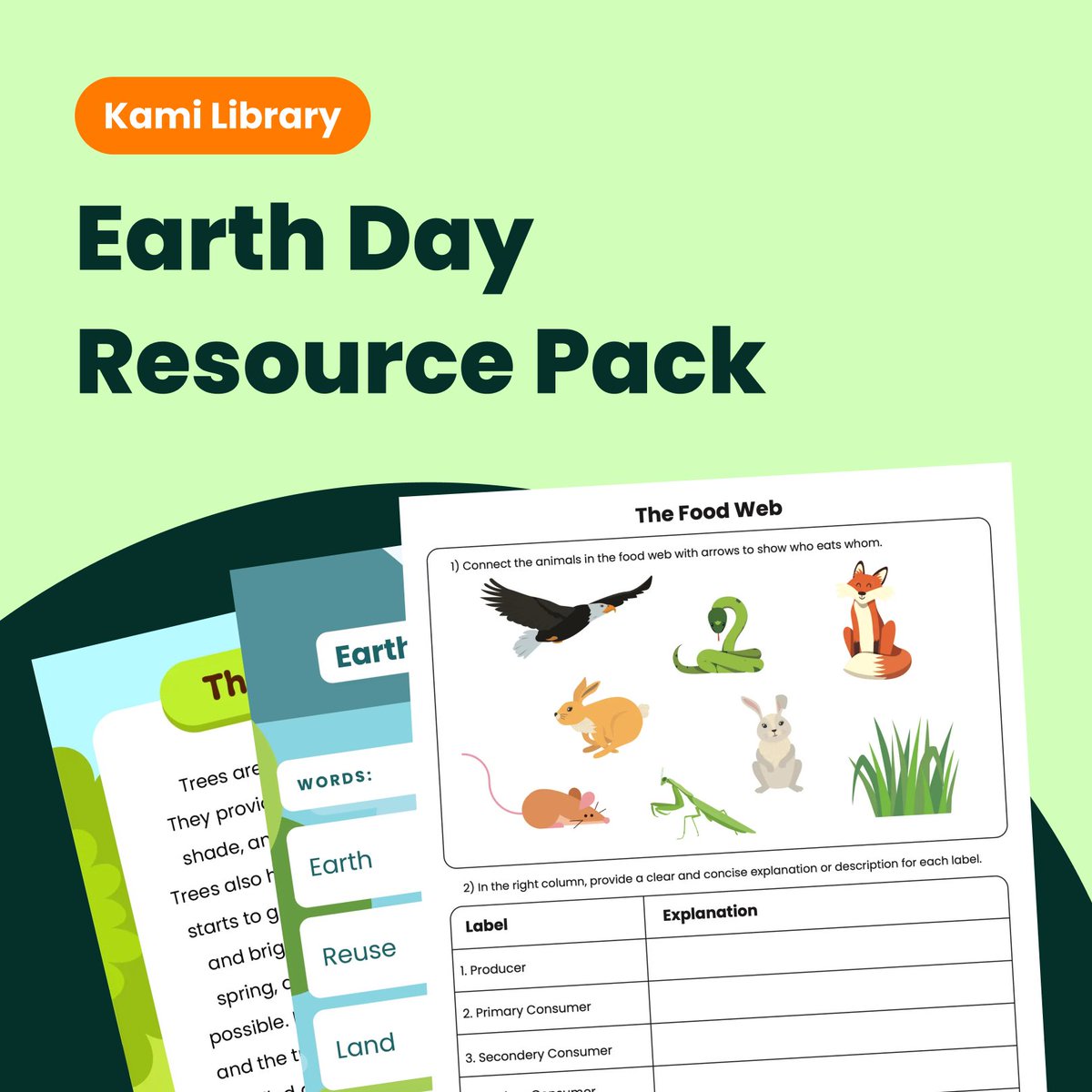 Earth Day is coming up! No need to recycle last year's content ♻️ Check out our 2024 templates 🌎 kami.app/Earth-day-reso… Got an out-of-this-world activity prepped? 🚀 Share with the community in the replies! 👇 #EarthDay2024