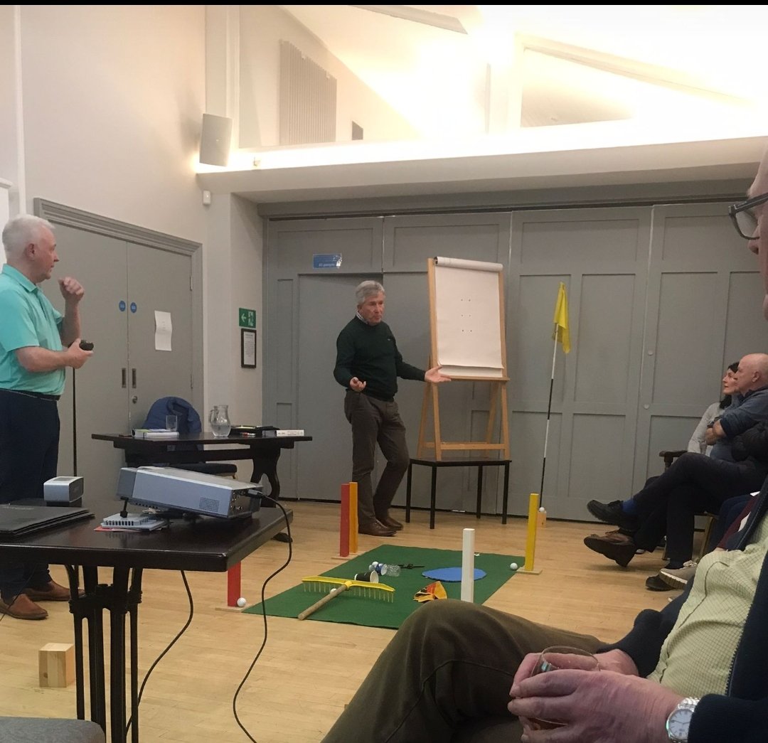 Golf Rules Night Proves A Great Success After liaison with John White and consultation with Golf Ireland we secured a golf rules night on Wednesday 10th April, when the rules roadshow led by Golf Ireland representative, Jeff Forde, came to @ArmaghCo
