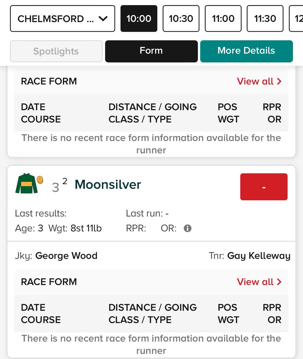 Our very first runner tomorrow 💚🧡 Moonsilver makes her debut in the 10:00 at Chelmsford. Tough race but 🤞🏻 she runs a nice race and comes back safe and sound @GayKelleway #propulsionracing #firstrunner #excitingtimes