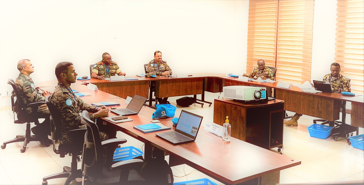 The inaugural African Regional Heads of Military Components Conference concludes today 12 April 2024 at the #RSCE.This was to foster collaboration, share insights, and enhance strategies for the protection of civilians and inter-mission cooperation. #UNMISS #Peacekeeping #Africa