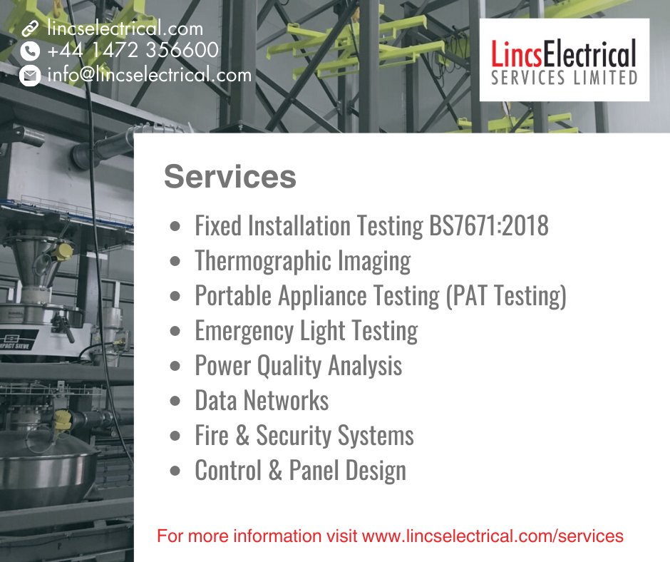 Lincs Electrical Services Ltd tweet media