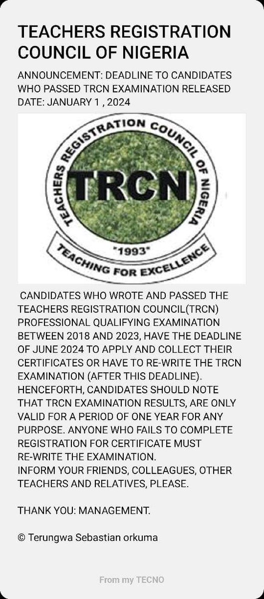 AbdulgafarOpey7's tweet photo. @trcn_ng @trcn_ng can you please clarify this, is it truly from your office? https://t.co/8iykhDob0b