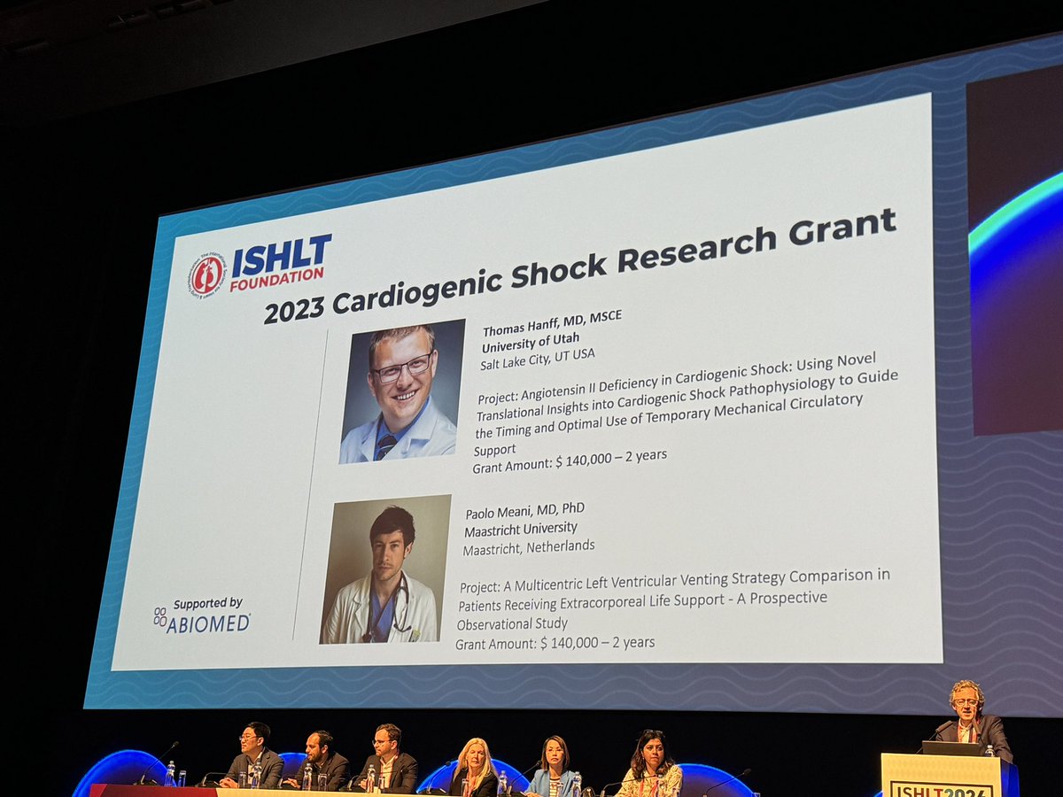 Shock belongs @ISHLT! #CSWG team has arrived! Check out the ISHLT 2023 shock guideline documents; substantial grant funding available @TomHanffMD. @TheJHLT @manreetkanwar @UlrichJordeMD @tonkhueMdPhd @JHMontfort10 @MaryjaneFarrMD @Carnicelli_Ant @NavinKapur4