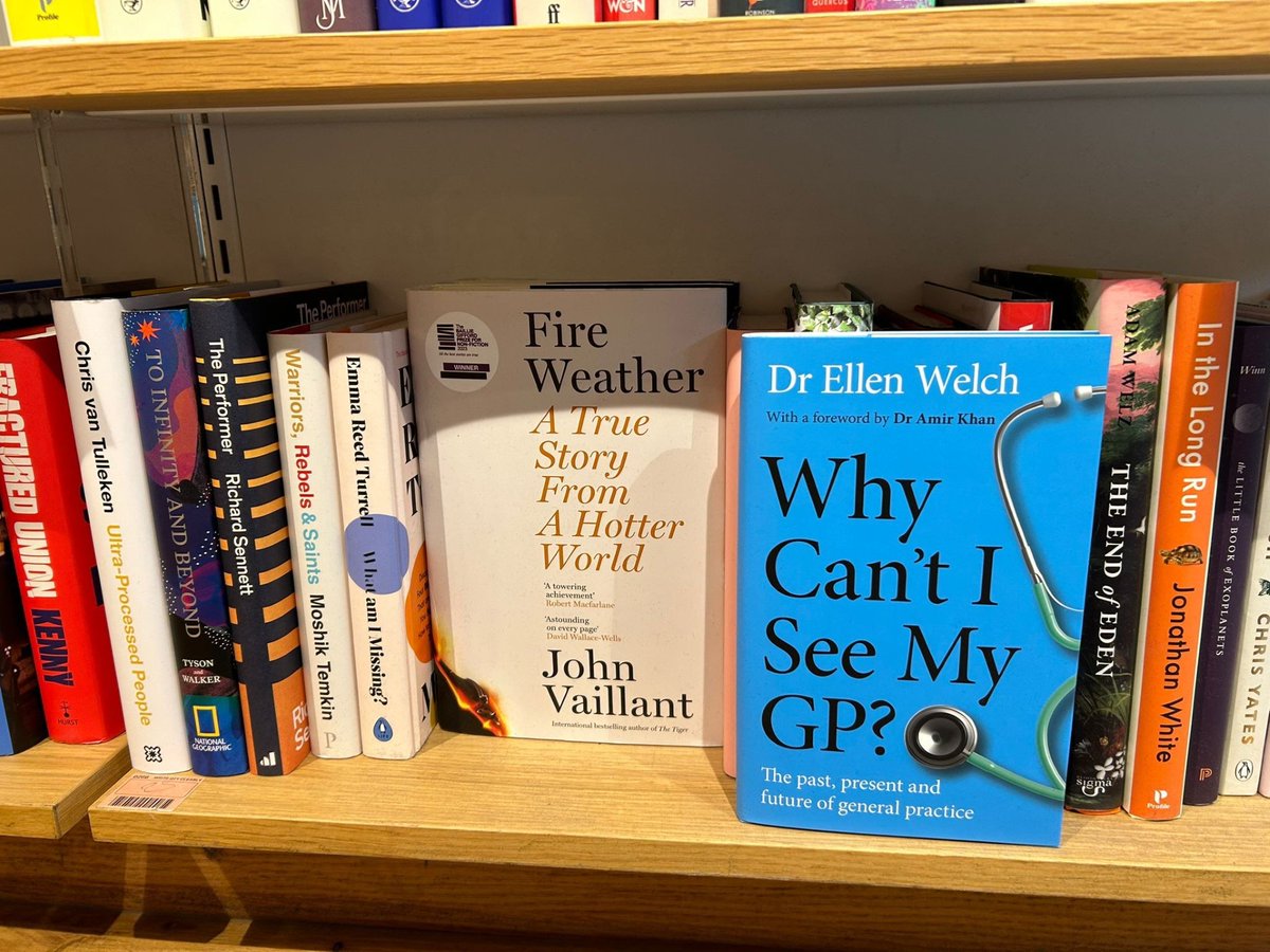 Spotted in St Pancras! In need of a good read for your train journey? Head into Hatchards (@HatchStPancras) and pick up a copy of the vital and incredibly topical 'Why Can't I See My GP?' by Dr Ellen Welch (@wanderingwelch) 📚