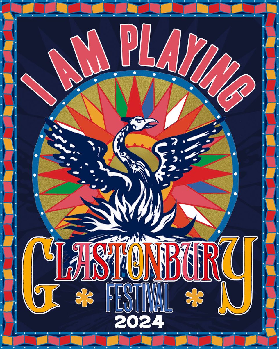 I am delighted to share with you folks that I am playing @glastonbury this year with my UK band! See you at the Acoustic Stage on Sat 29th June. #glastonbury #glastonburyfestival #glasto