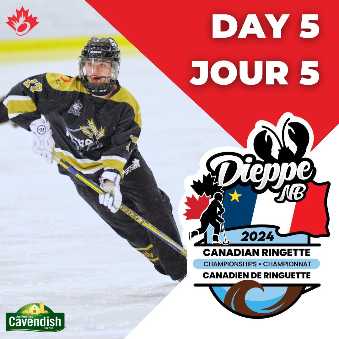 Day 5 of the Canadian Ringette Championships (CRC) and it's semi-final day! You can watch ALL the games, on the Ringette Canada YouTube channel or on channel 1999 on TELUS’ Optik TV Network in BC and Alberta. 💻 📺 buff.ly/3Uf23mk
