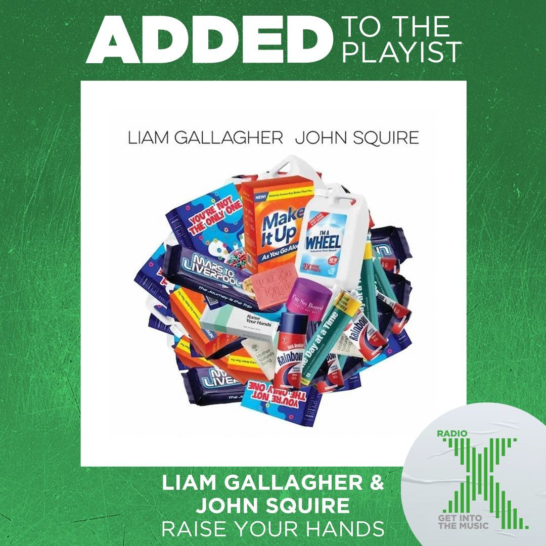 We've added some new tracks to the @radiox playlist 🔥 💥 Gaslight by @TravisBand 💥 Raise Your Hands by @liamgallagher and @john___squire Tune in now with @globalplayer to hear these tracks on your radio waves 👉 globalplayer.com/live/radiox/uk/