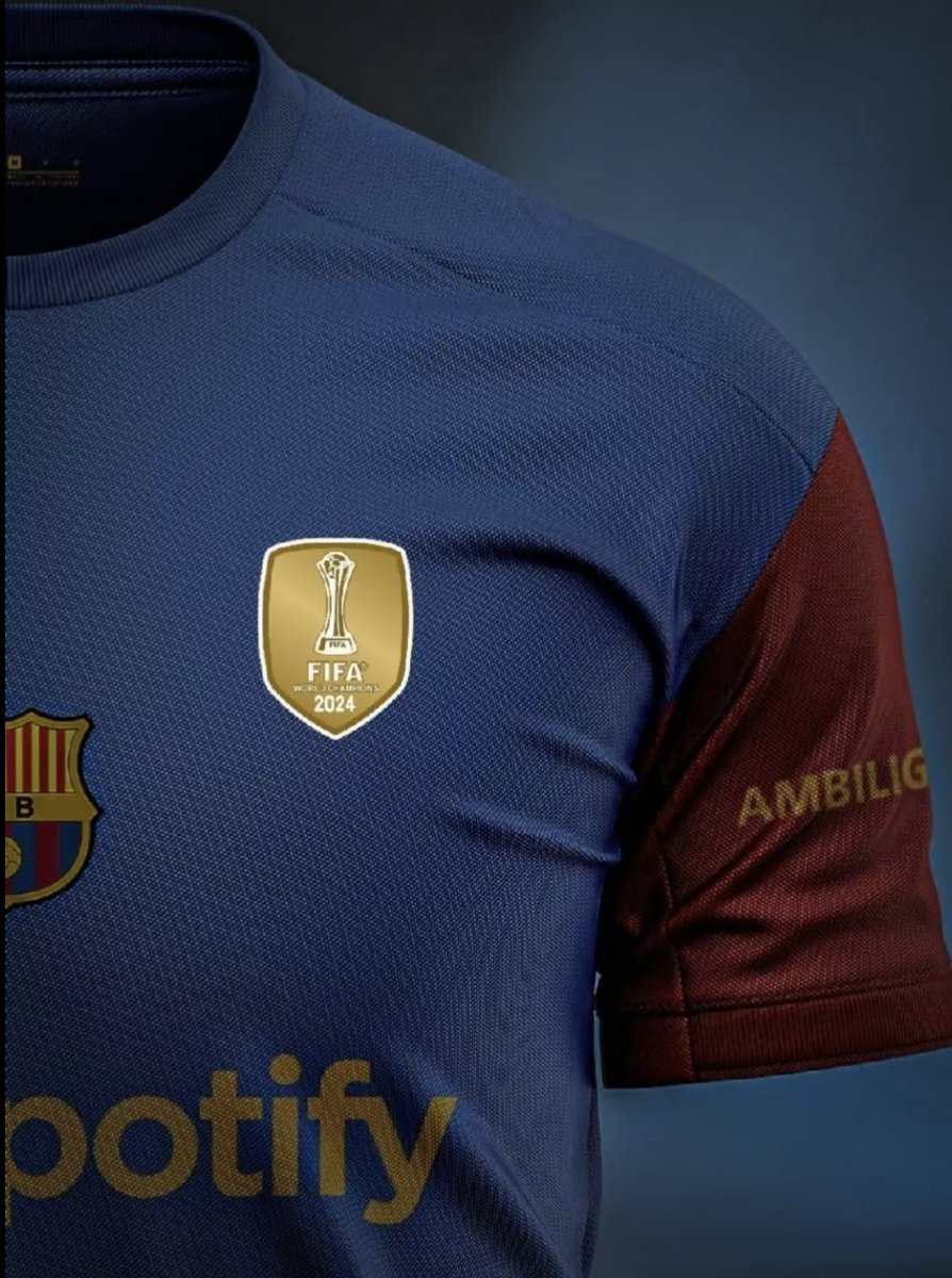 now i get why the barça logo is centered on our new kit, its all part of the plan