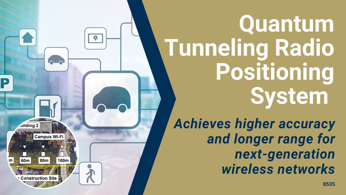 GaTechOTL's tweet image. #AvailableForLicensing: #QuantumTunnelingRadioPosition system &amp;gt; Precise positioning of beings/objects for tracking &amp;amp; apps unsuitable w current #radiolocation methods. #IoT #RFID @GeorgiaTech_ECE 
Videos: ow.ly/nm5350PxMnC  |  ow.ly/T6WA50PxMnE