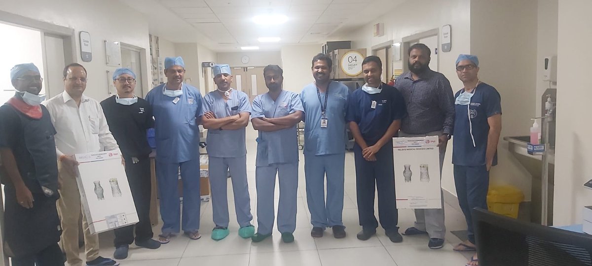 Delighted to announce successful #implants of #two #TricValves at two of #India's leading #healthcare institutions: #CMC_Vellore & #NH_Bangalore Thank you, Dr. John Jose, Dr. Uday Khanolkar for support. #tricvalveimplant #CAVI #tricvalve #structuralheart #relisysmedicaldevices