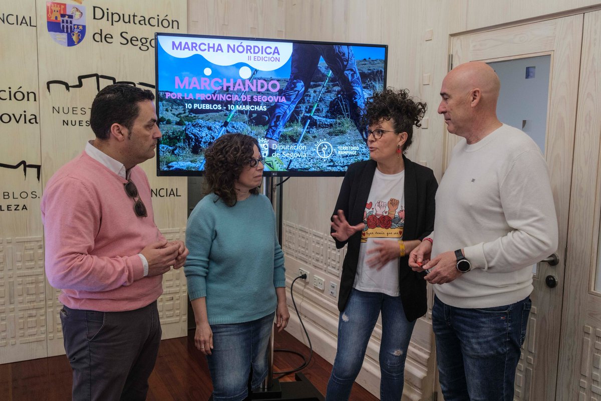 🔴🏃‍♂️ #Deportes #Turismo | La segunda edición de ‘Marchando por la provincia de Segovia’ acercará la marcha nórdica a tres centenares de personas en diez localidades dipsegovia.es/noticias/-/ass…