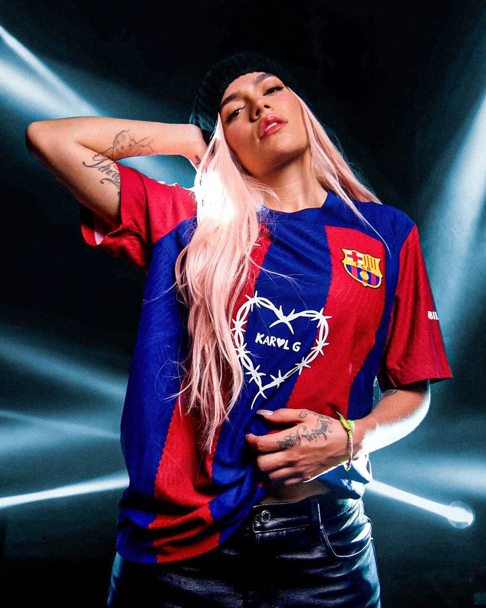 👀 @FCBarcelona will wear @karolg branding during El Clásico as part of their ongoing deal with @Spotify 🎵👕