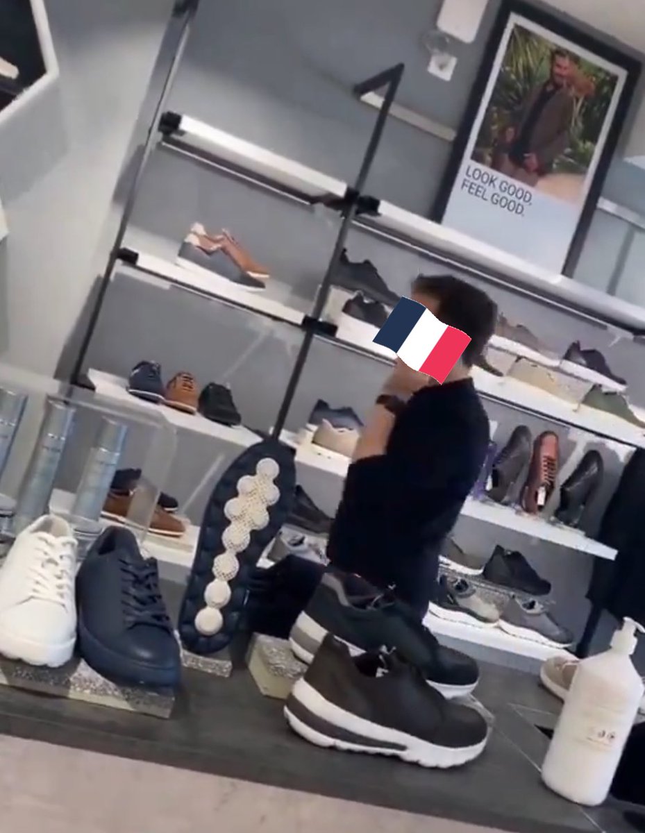 Résumons : cette pseudo-tiktokeuse envoie un CV sans voile, puis se présente voilée, filme à son insu (pratique illégale) le gérant de ce magasin Geox à Strasbourg qui rejette l’idéologie politique et religieuse du voile qui est totalement misogyne (il est dans son droit).